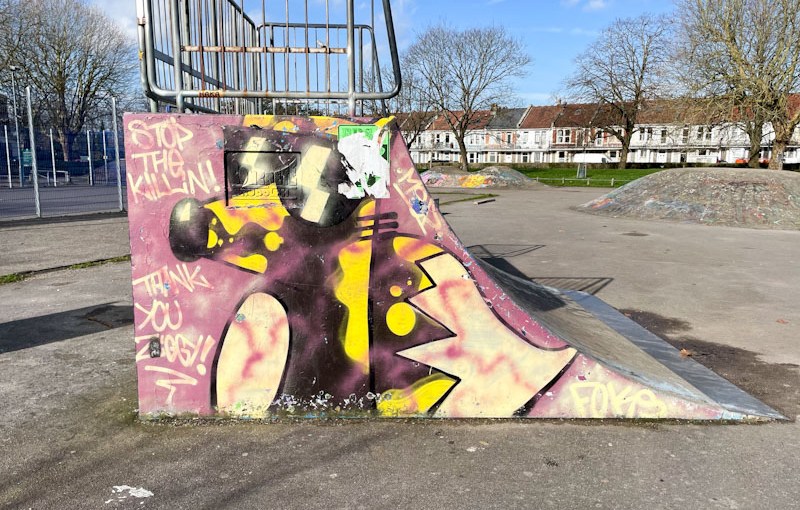 Foksymoron, St George skate park, Bristol, March 2026