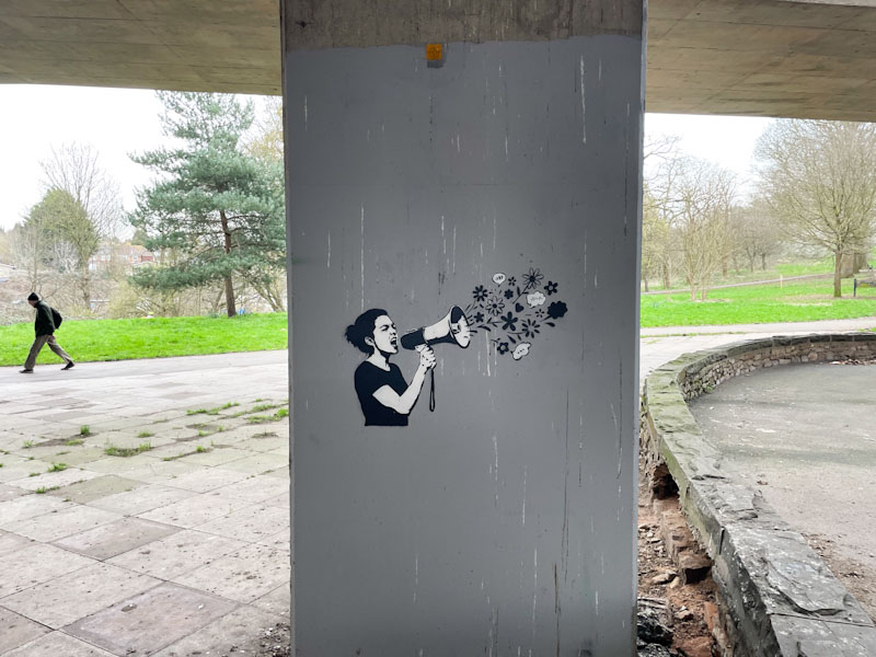 John D'oh, M32 roundabout J2, Bristol, March 2026