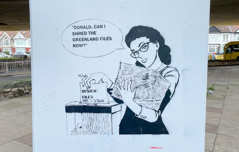 John D'oh, M32 roundabout J2, Bristol, March 2026