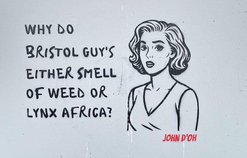 John D'oh, M32 roundabout J2, Bristol, March 2026