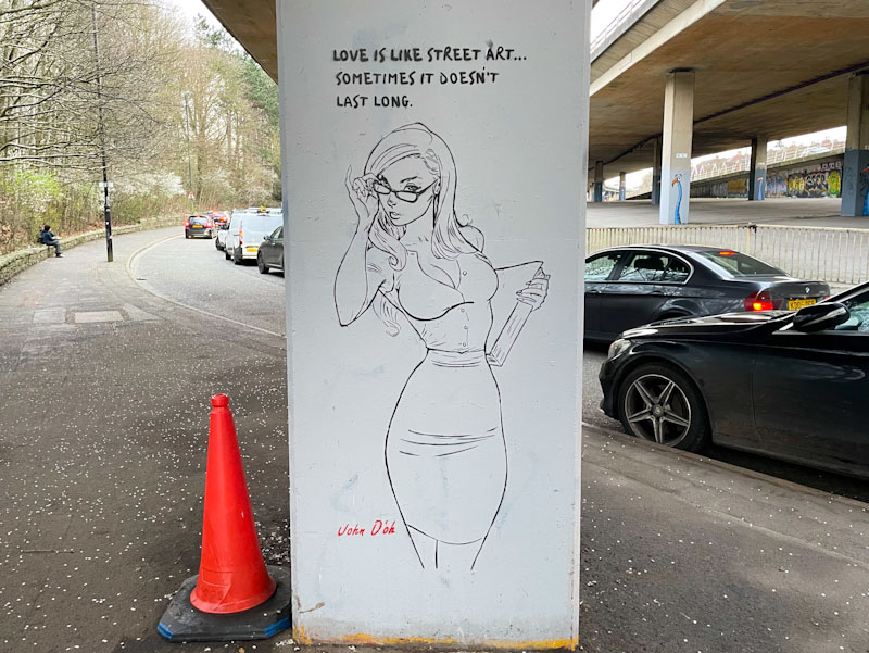 John D'oh, M32 roundabout J2, Bristol, March 2026