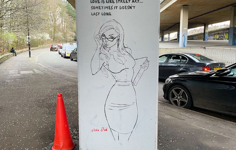 John D'oh, M32 roundabout J2, Bristol, March 2026