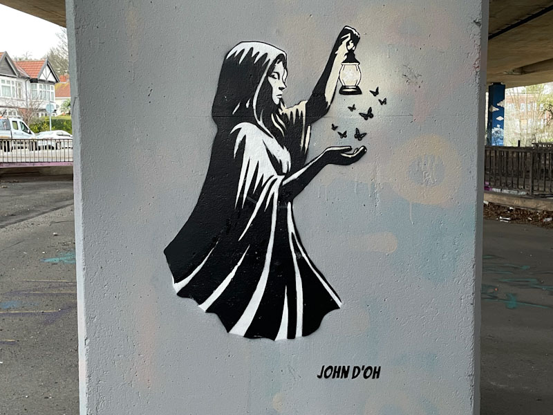 John D'oh, M32 roundabout J2, Bristol, March 2026