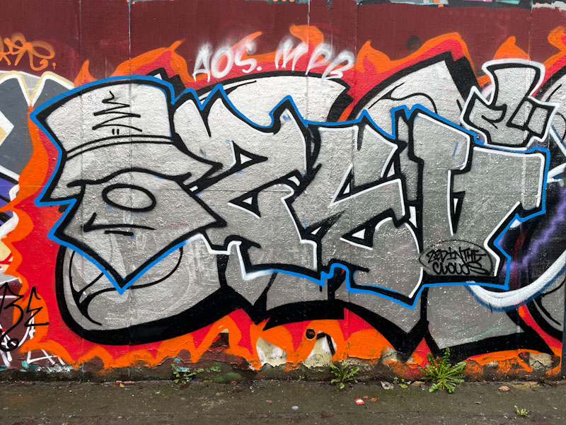 Zed in the Clouds, M32 roundabout, Bristol, March 2026