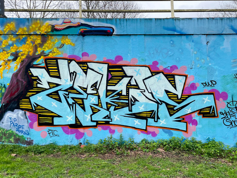 Zeks, M32 roundabout, Bristol, March 2026
