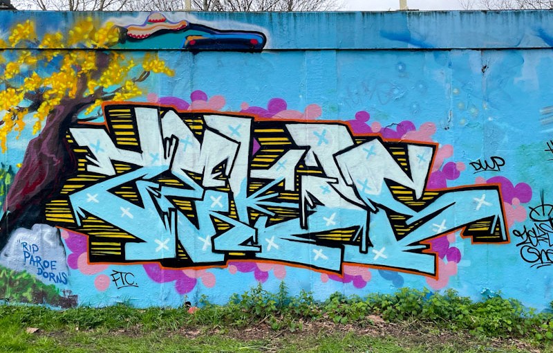 Zeks, M32 roundabout, Bristol, March 2026