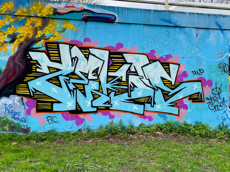 Zeks, M32 roundabout, Bristol, March 2026