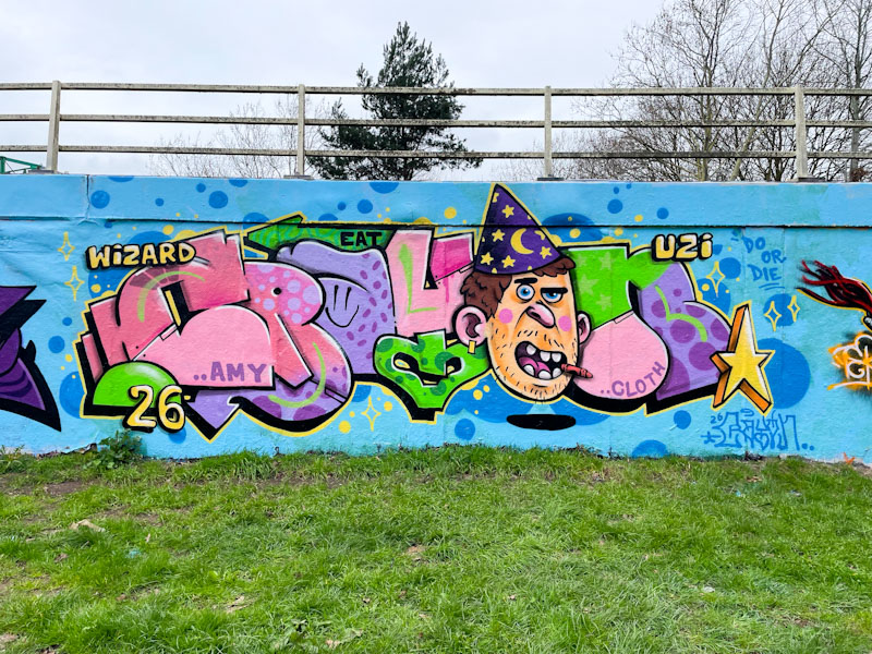 Kid Crayon, M32 roundabout, Bristol, March 2026