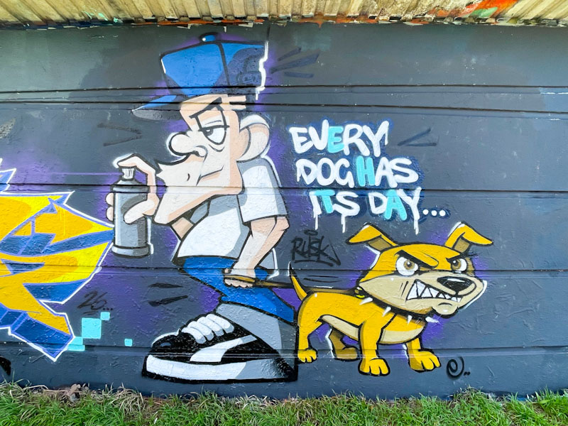 Rusk, M32 roundabout, Bristol, March 2026