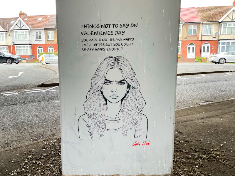 John D'oh, M32 roundabout J2, Bristol, March 2026