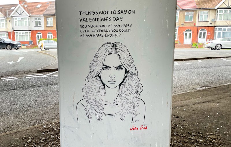 John D'oh, M32 roundabout J2, Bristol, March 2026