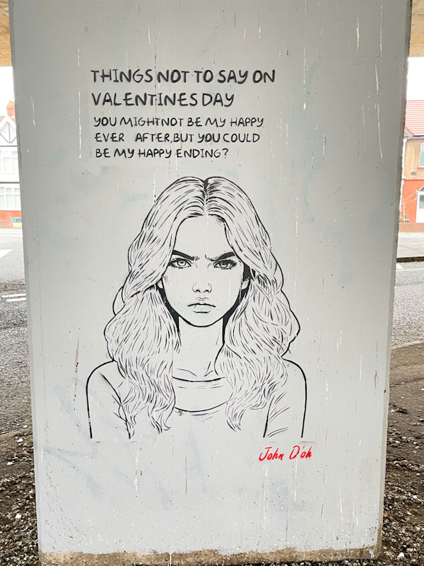 John D'oh, M32 roundabout J2, Bristol, March 2026