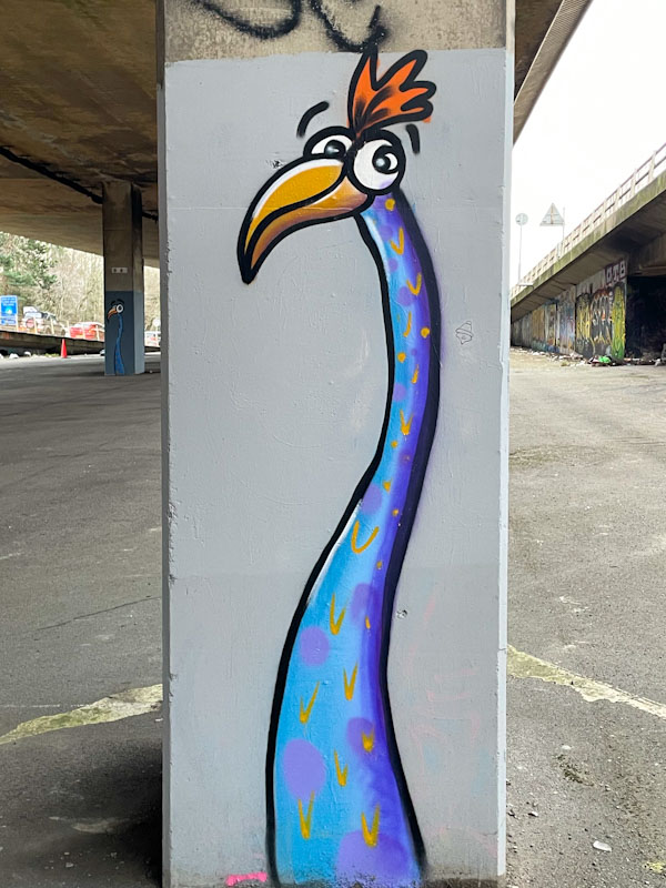 Creamylines, M32 roundabout J2, Bristol, March 2026