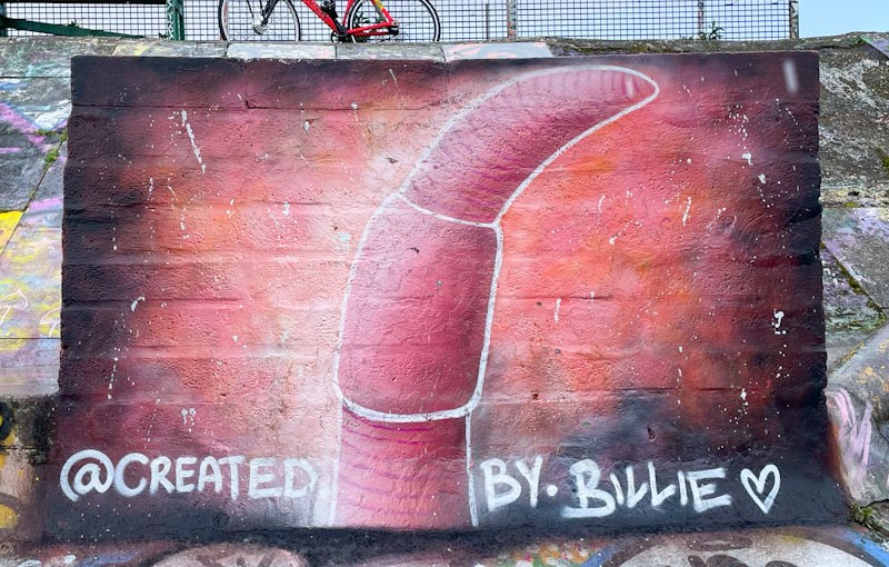 Created By Billie, Dean Lane, Bristol, March 2026