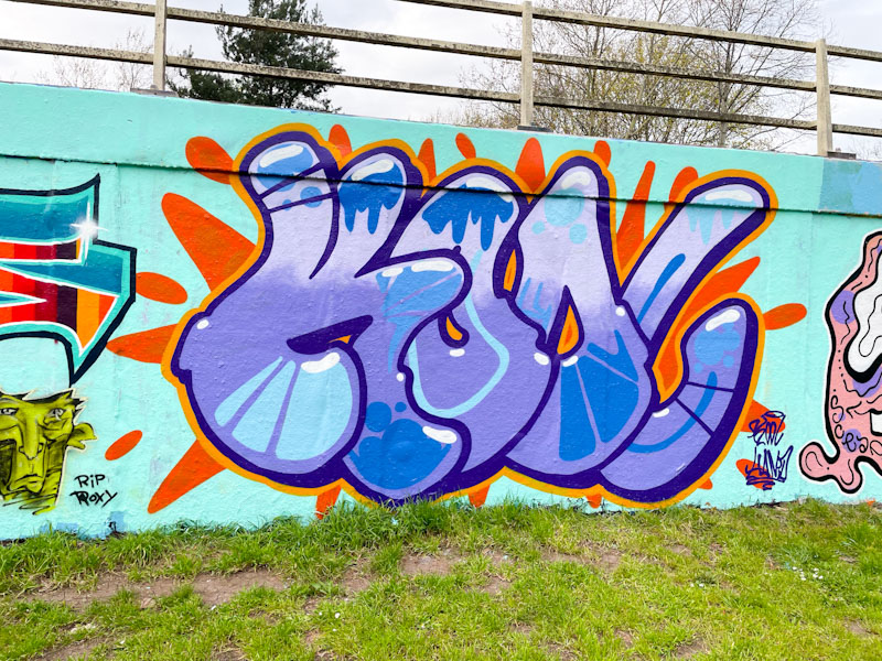 Kool Hand, M32 roundabout, Bristol, April 2026