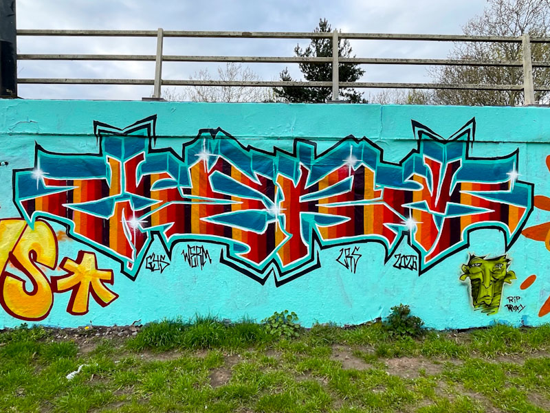 Werm, M32 roundabout, Bristol, April 2026