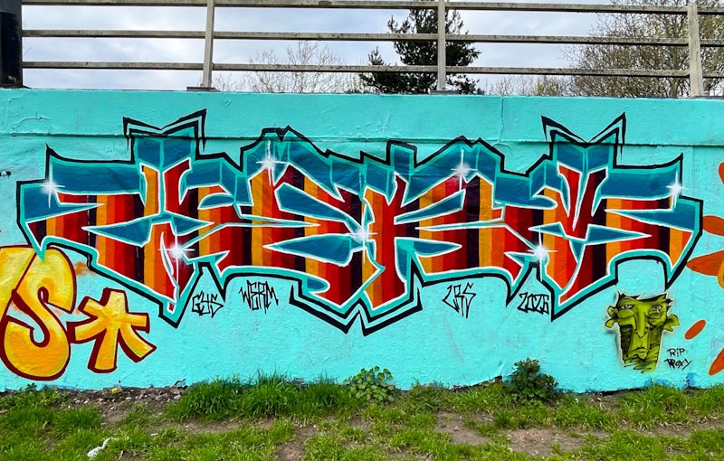 Werm, M32 roundabout, Bristol, April 2026