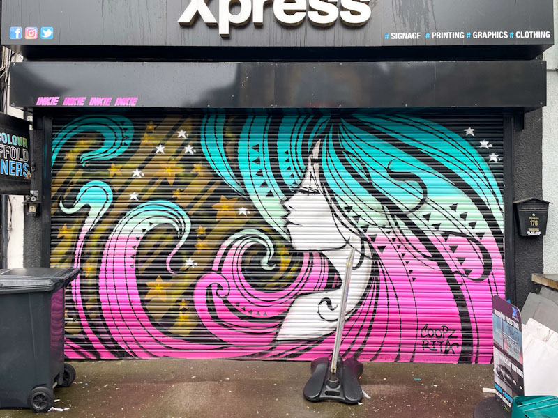 Inkie, Gloucester Road, Bristol, April 2026