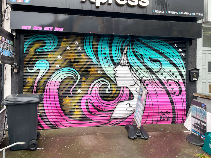 Inkie, Gloucester Road, Bristol, April 2026