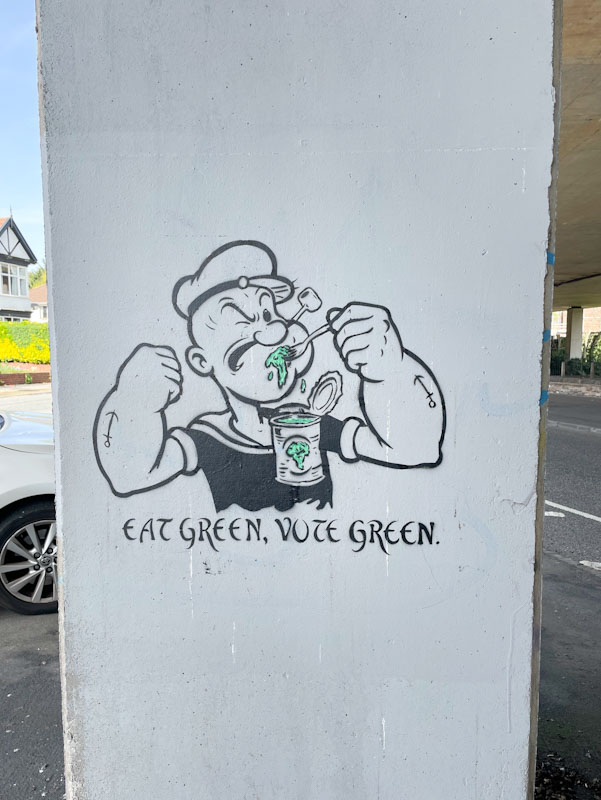 John D'oh, M32 roundabout J2, Bristol, April 2026