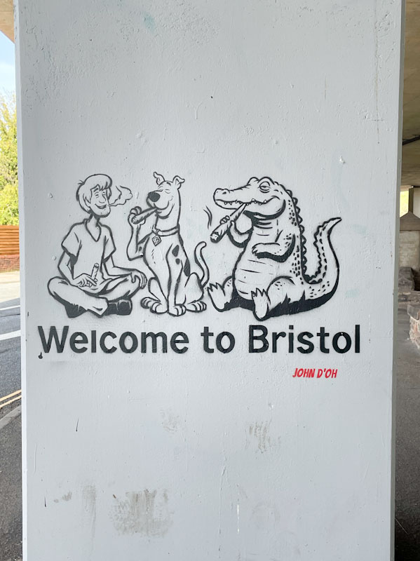 John D'oh, M32 roundabout J2, Bristol, April 2026