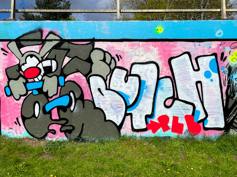 Butch, M32 roundabout, Bristol, April 2026