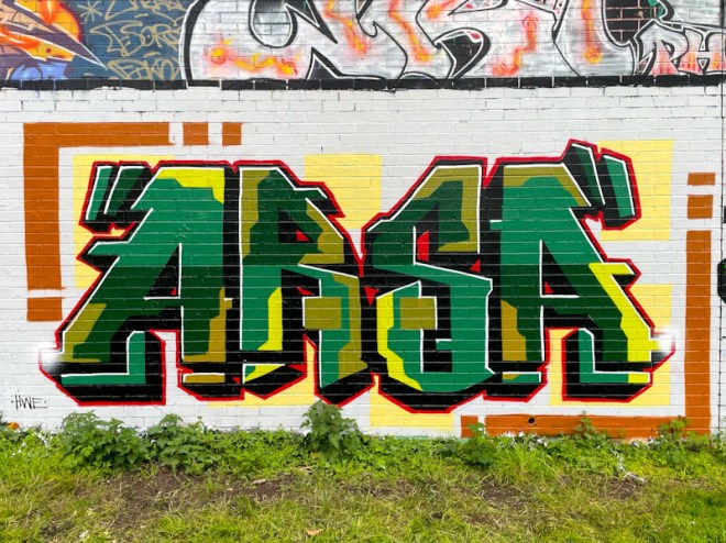 Arsa, Sparke Evans Park, Bristol, April 2026