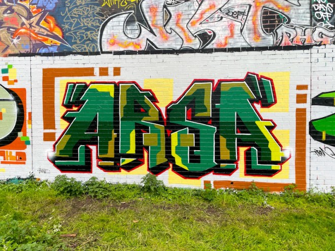 Arsa, Sparke Evans Park, Bristol, April 2026