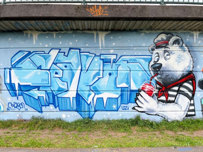 Kid Crayon, Cumberland Basin, Bristol, May 2026