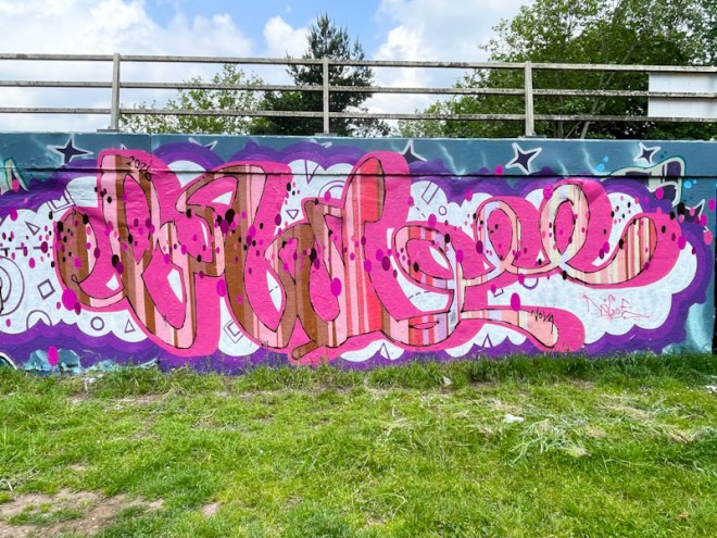 Logoe, M32 roundabout, Bristol, May 2026