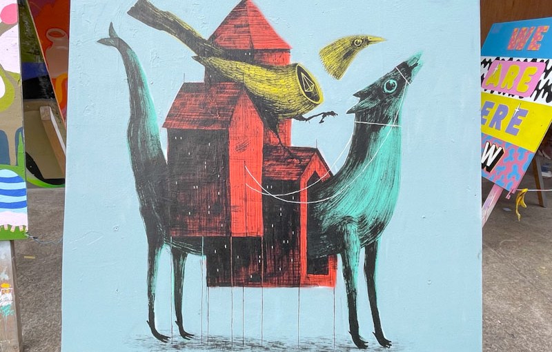 Alex Dimond, Upfest 2026, Tobacco Factory, Bristol, May 2026