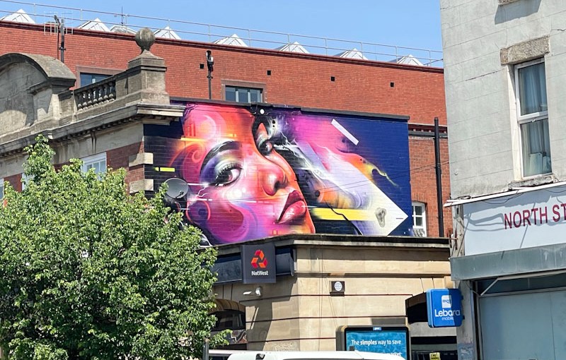 Mr Cenz, Upfest 2026, North Street, Bristol, May 2026