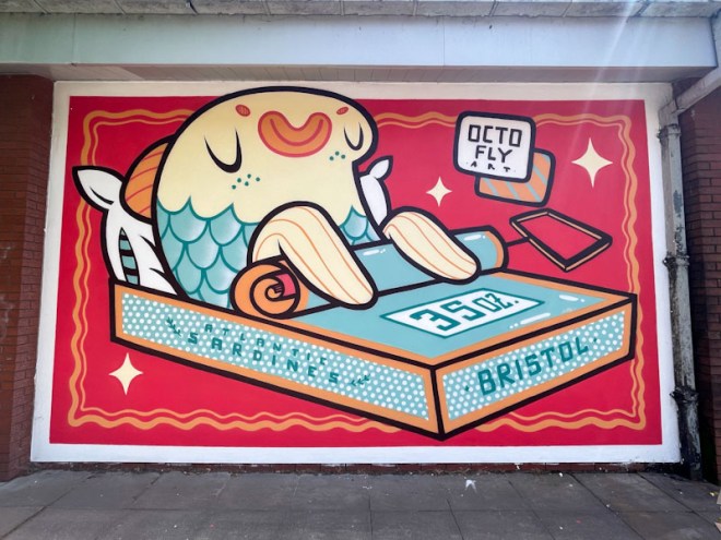 Octofly Art, Upfest 2026, Greenway Bush Lane, Bristol, May 2026