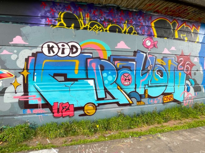 Kid Crayon, Cumberland Basin, Bristol, May 2026
