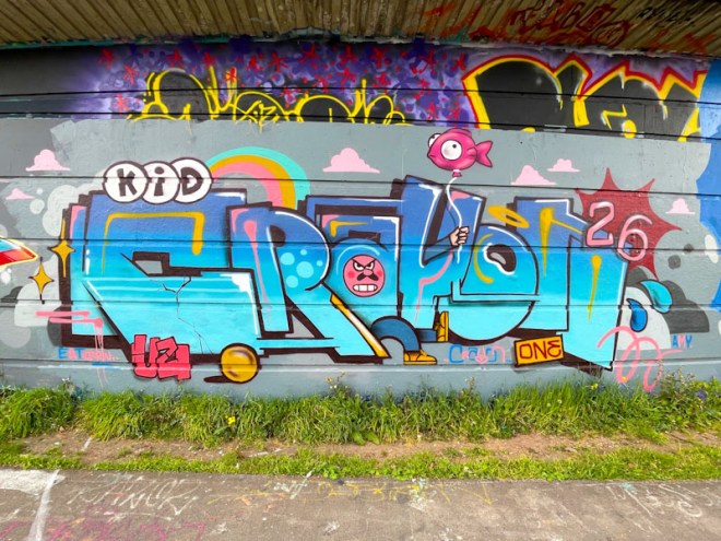 Kid Crayon, Cumberland Basin, Bristol, May 2026