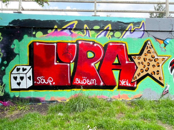 Lupa, M32 roundabout, Bristol, May 2026