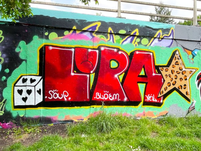 Lupa, M32 roundabout, Bristol, May 2026