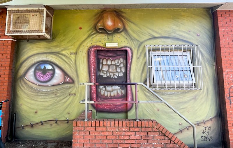 My Dog Sighs, Upfest 2026, Greenway Bush Lane, Bristol, May 2026