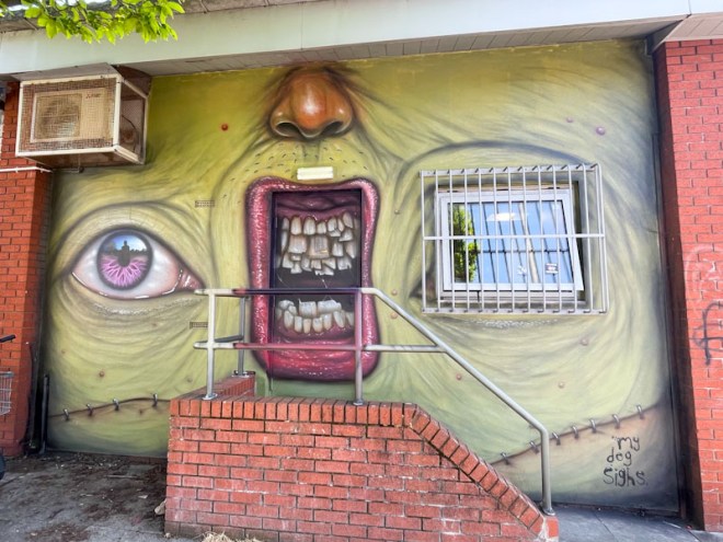 My Dog Sighs, Upfest 2026, Greenway Bush Lane, Bristol, May 2026