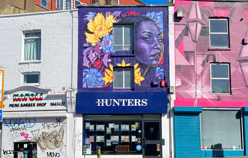 Philth and n4T4, Upfest 2026, East Street, Bristol, May 2026