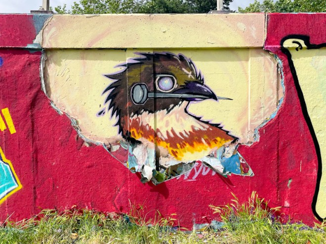 Dun Sum, M32 roundabout, Bristol, June 2026