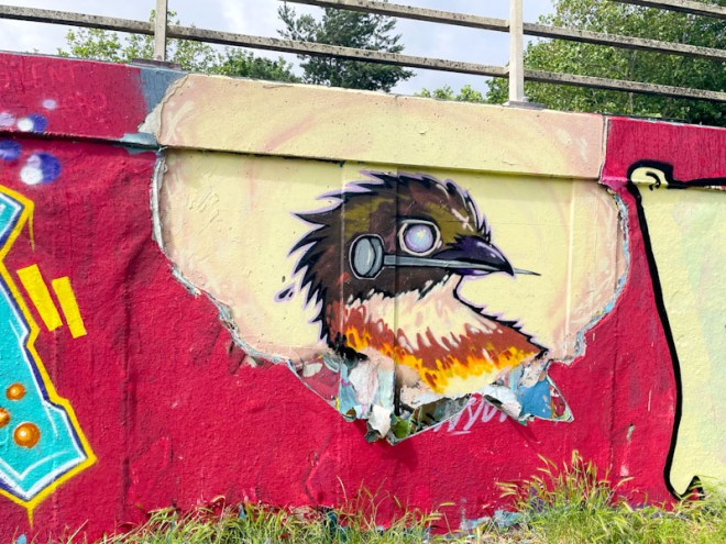 Dun Sum, M32 roundabout, Bristol, June 2026