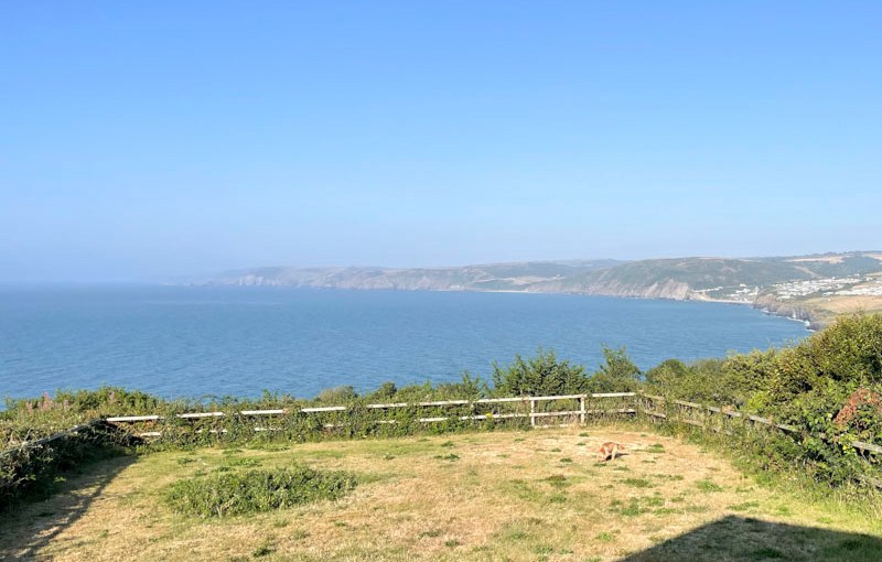 Cardigan Bay from Aberporth, Ceredigion, Wales, July 2026