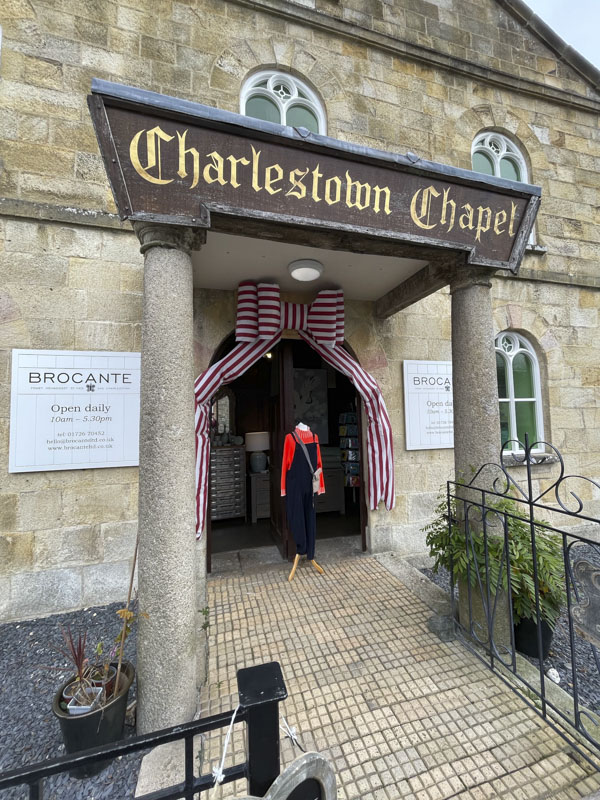 Charlestown Chapel entrance, Charlestown Road, Charlestown, Cornwall, October 2026