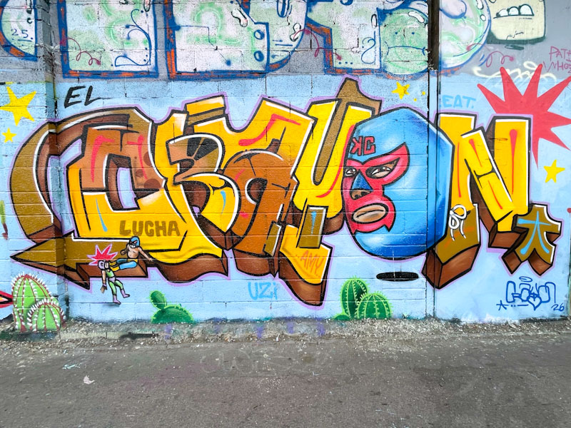 Kid Crayon, M32 Cycle path, Bristol, June 2026