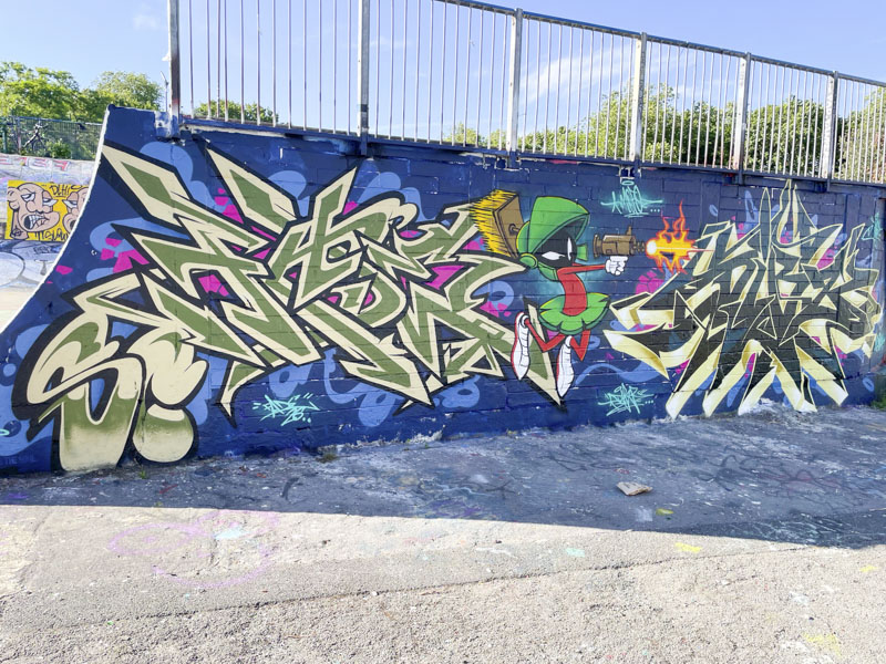 Fade and Dibz, Dean Lane, Bristol, July 2026