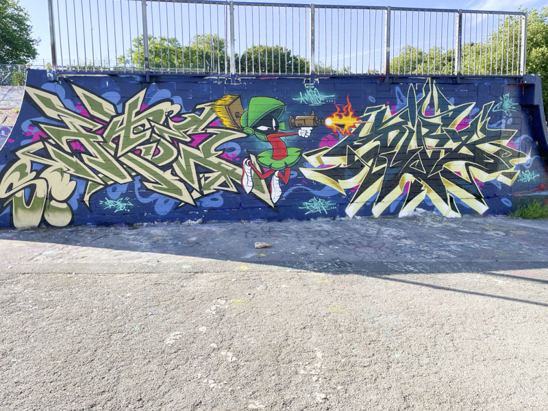 Fade and Dibz, Dean Lane, Bristol, July 2026