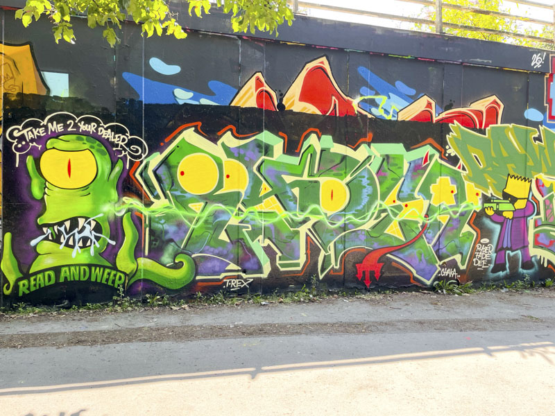 Ryder, M32 roundabout, Bristol, July 2026