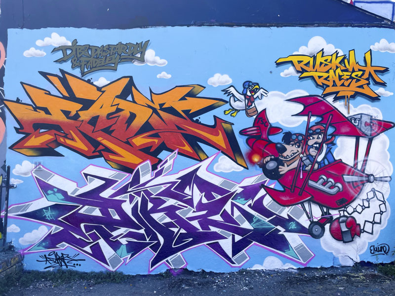 Dibz, Fade and Rusk, Dean Lane, Bristol, July 2026