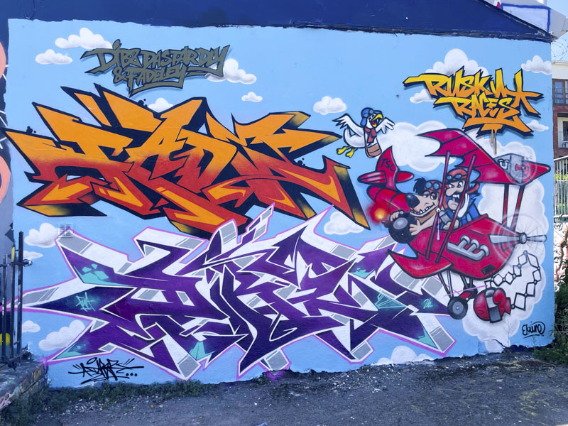 Dibz, Fade and Rusk, Dean Lane, Bristol, July 2026